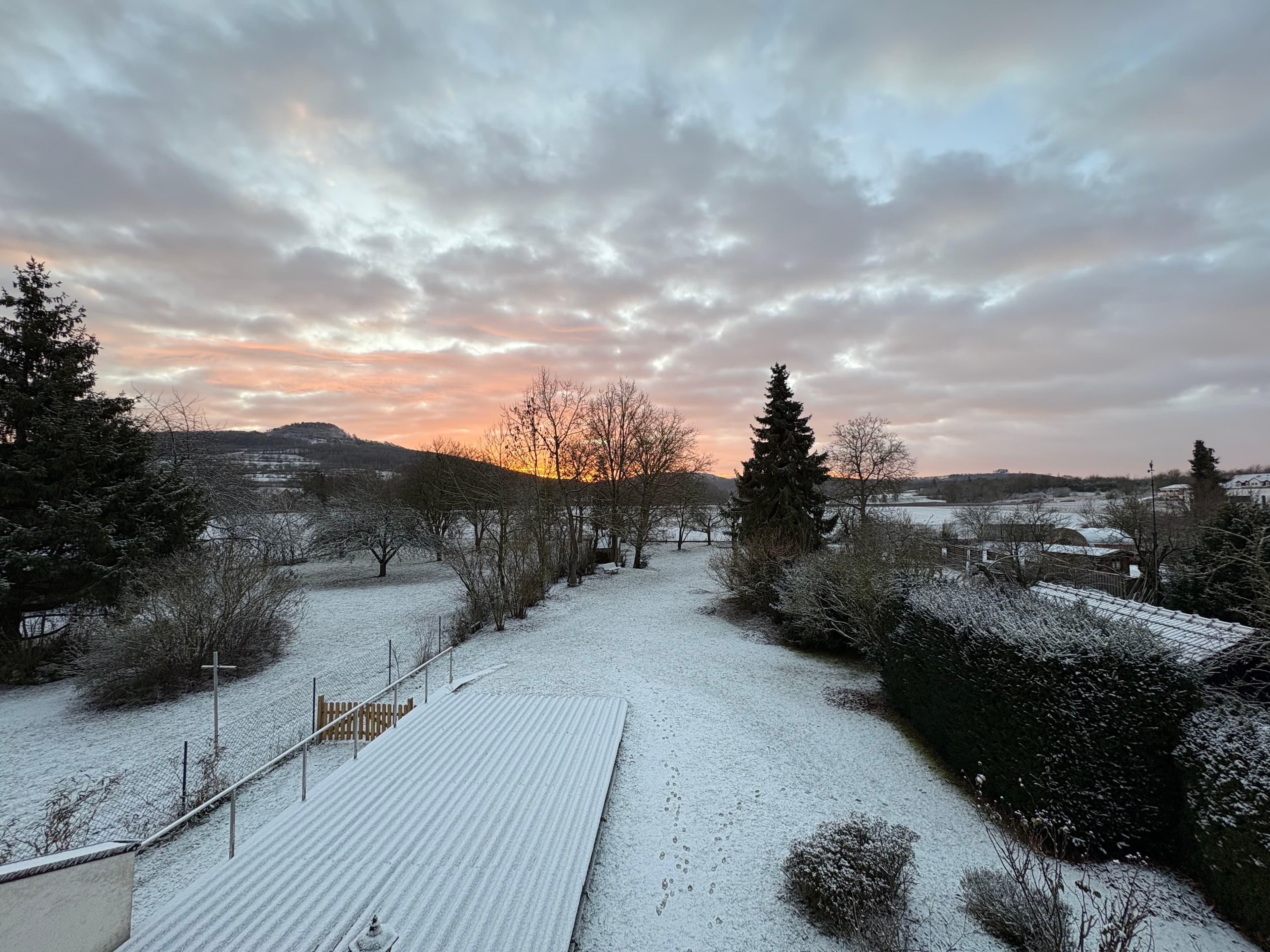 Balkon im Sommer