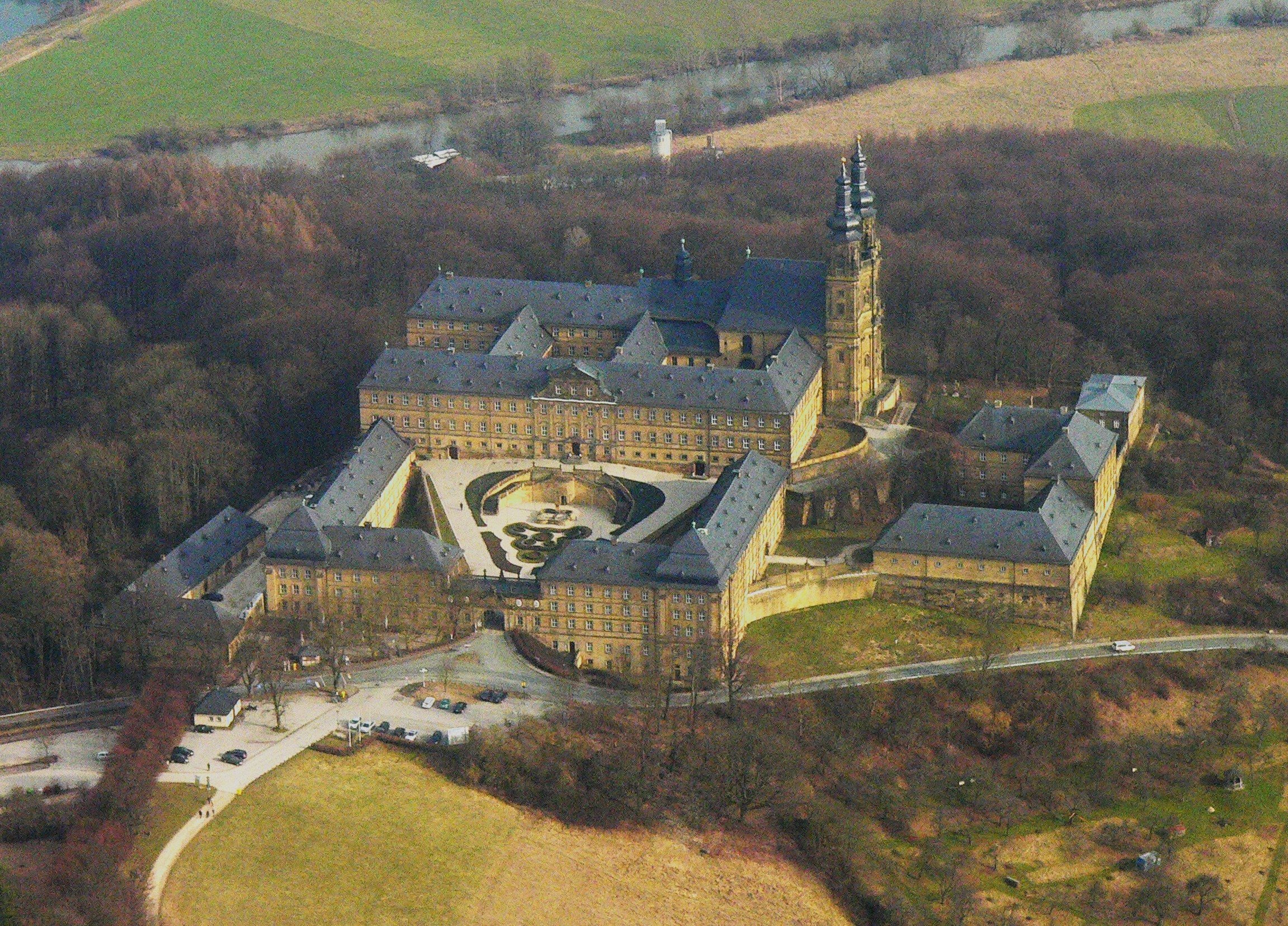 Kloster Banz bei Bad Staffelstein – barocke Klosteranlage am Main